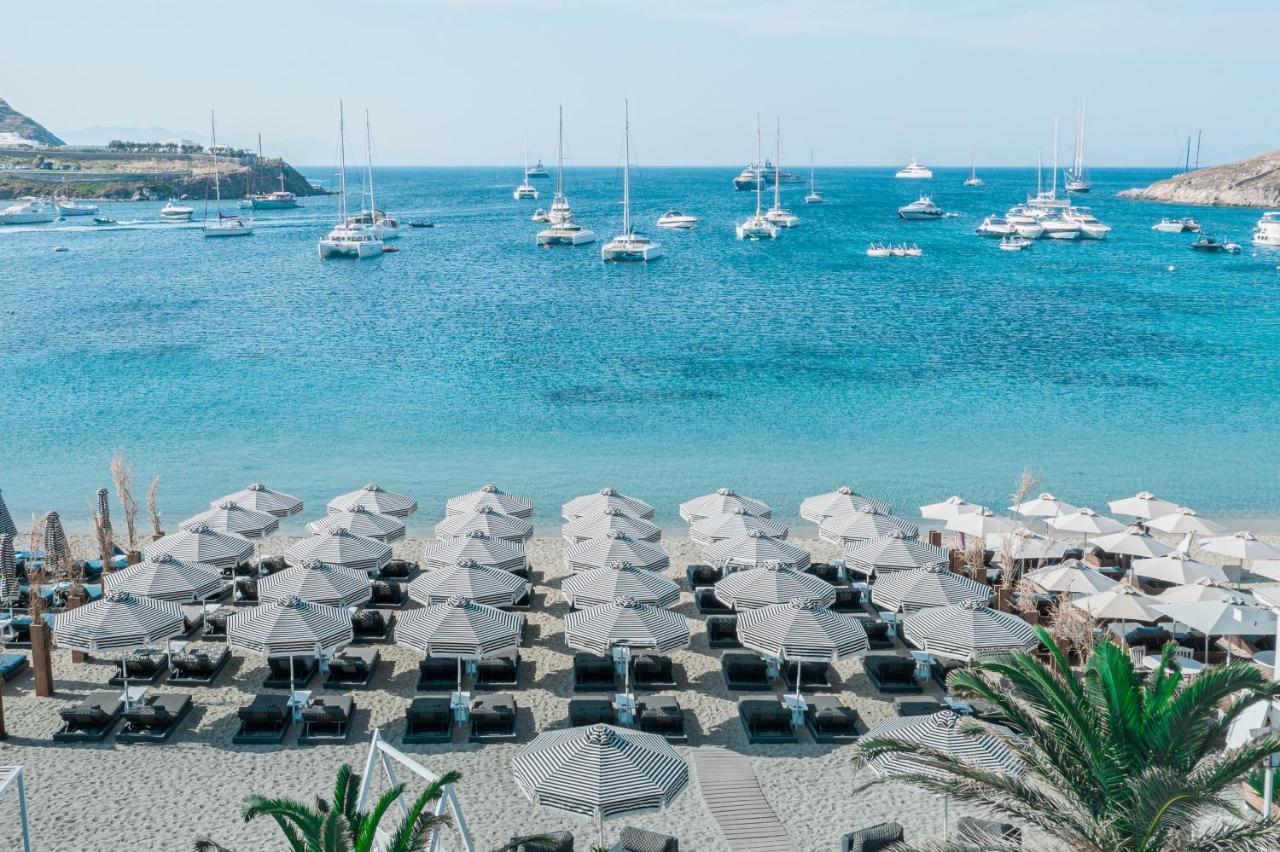 فندق ميكونوس آموس - فنادق صمول لكجوري أوف ذا وورلد أورنوس المظهر الخارجي الصورة The beach of Porto Katsiki