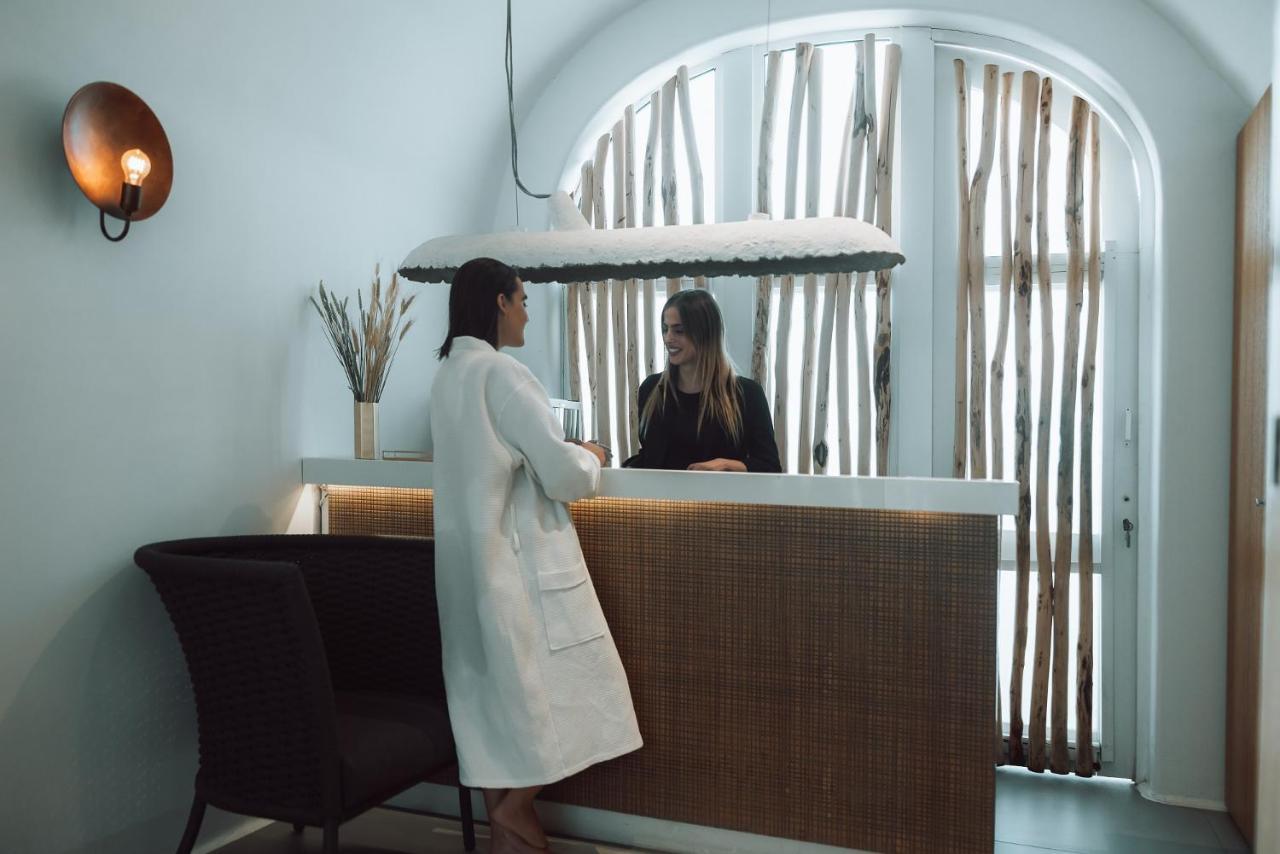فندق ميكونوس آموس - فنادق صمول لكجوري أوف ذا وورلد أورنوس المظهر الخارجي الصورة Reception at the spa