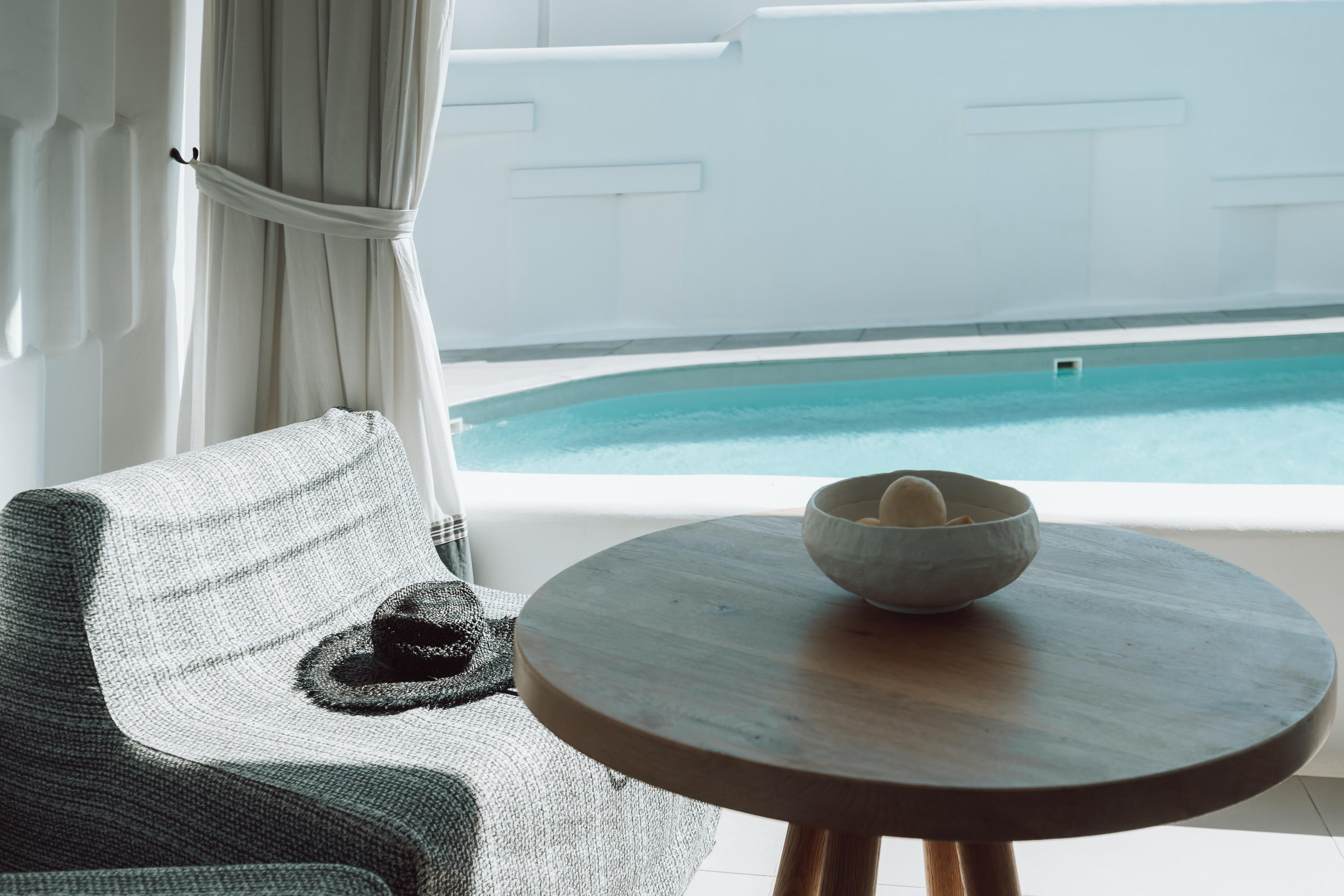 فندق ميكونوس آموس - فنادق صمول لكجوري أوف ذا وورلد أورنوس المظهر الخارجي الصورة Interior of a suite