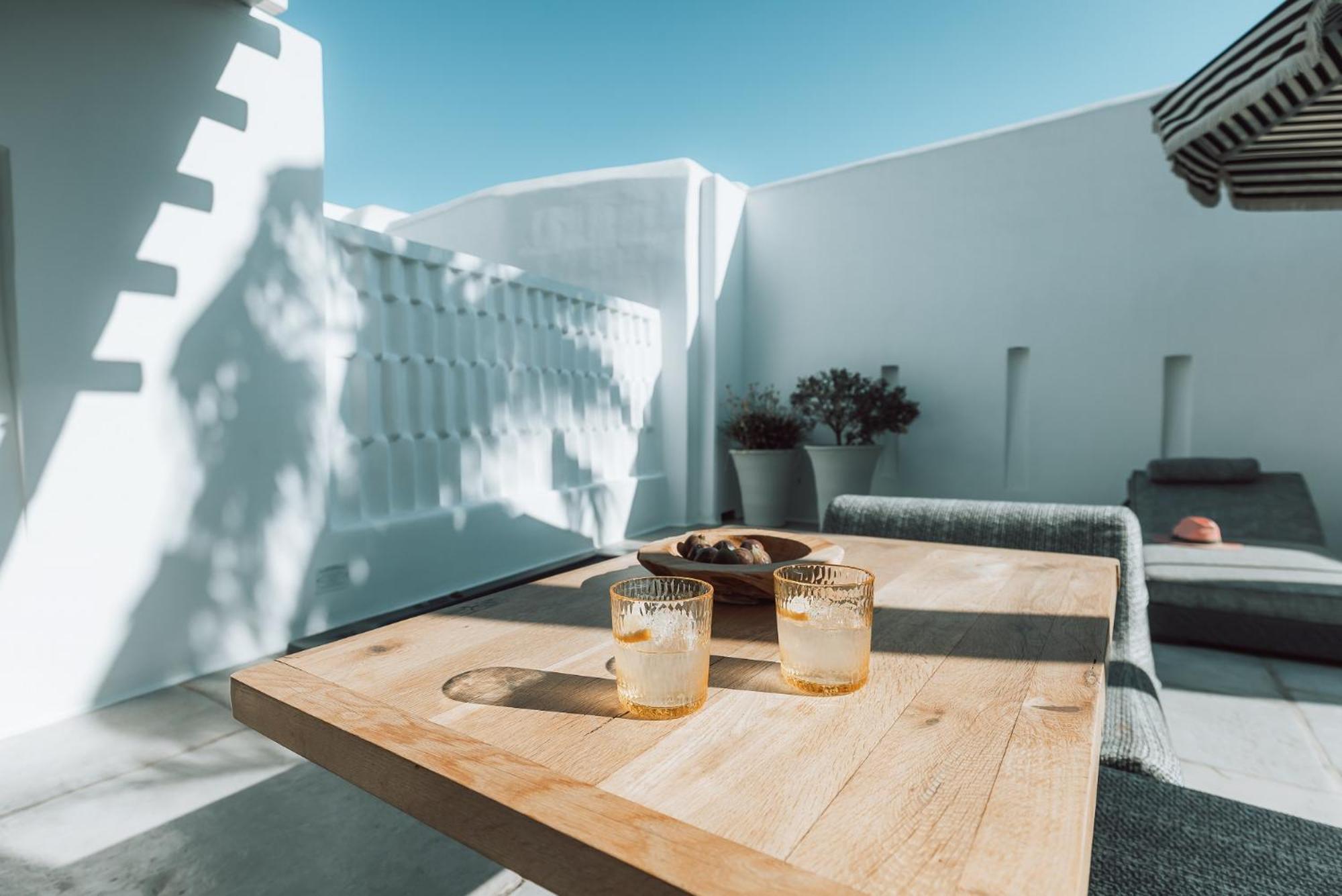 فندق ميكونوس آموس - فنادق صمول لكجوري أوف ذا وورلد أورنوس الغرفة الصورة A typical Mykonian house
